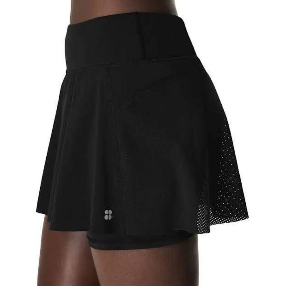 Sweaty Betty, Swift Running Skort, Black, Large, NWT, $78